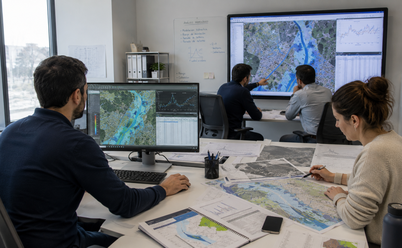 VKM Estudios Inundabilidad · Estudios de Inundabilidad y Análisis de Riesgos Hidráulicos para Proyectos, Terrenos y Actividades en València